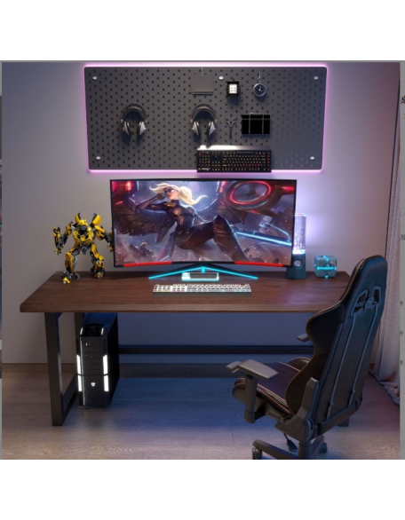 Solid Wood Gaming Table Computer Desk